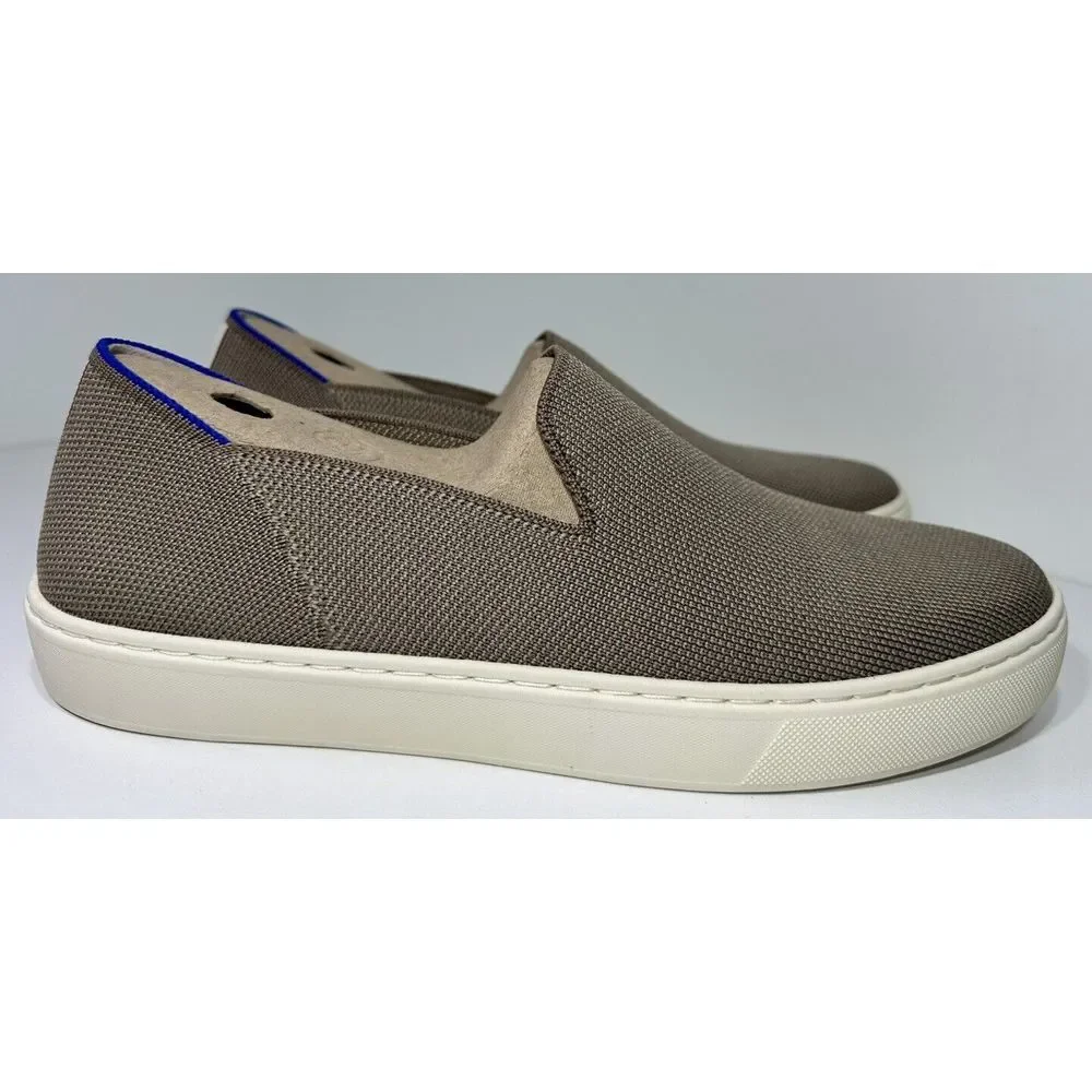 Rothy's The Original‎ Slip On Sneaker Sand Textile Comfort Shoe Womens US 9.5 - Picture 3 of 11